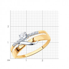 016932 Кольцо (Золото 585)