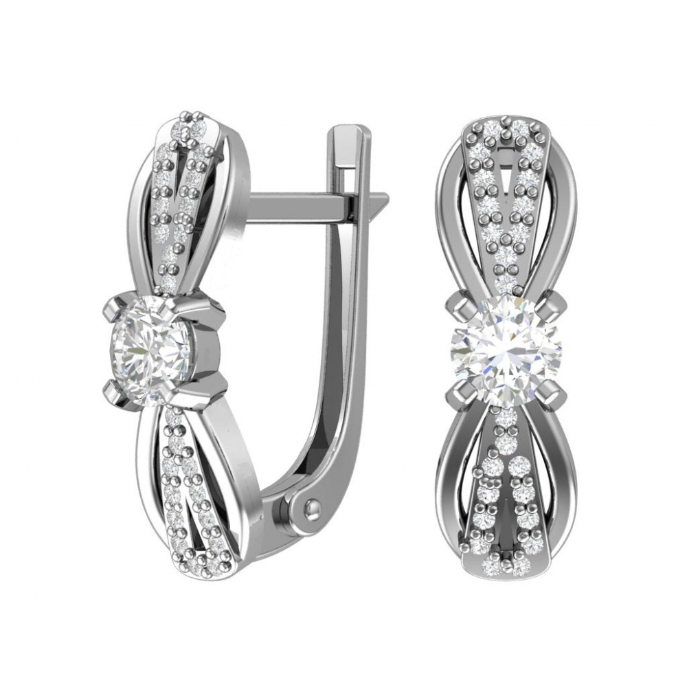 2101241-00775 Серьги (Серебро 925)