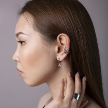 0201521-00245 Серьга-каффа (Серебро 925)