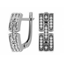 2101245-00775 Серьги (Серебро 925)