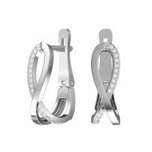 2101357-00775 Серьги (Серебро 925)