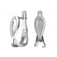 2101357-00775 Серьги (Серебро 925)