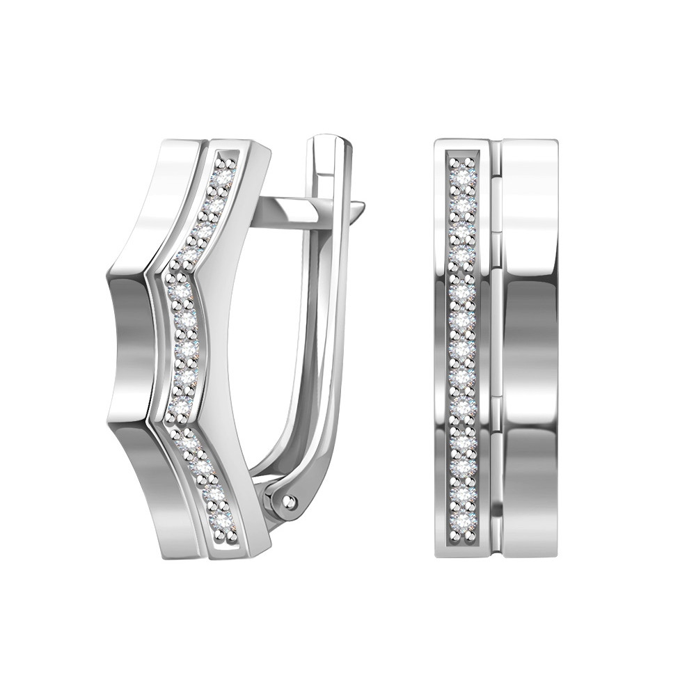 2101557-00775 Серьги (Серебро 925)