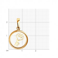 036597 Подвеска (Золото 585)