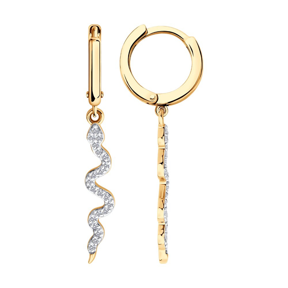 51-121-02889-1 Серьги (Золото 585)