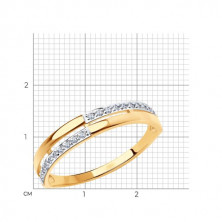 018674 Кольцо (Золото 585)