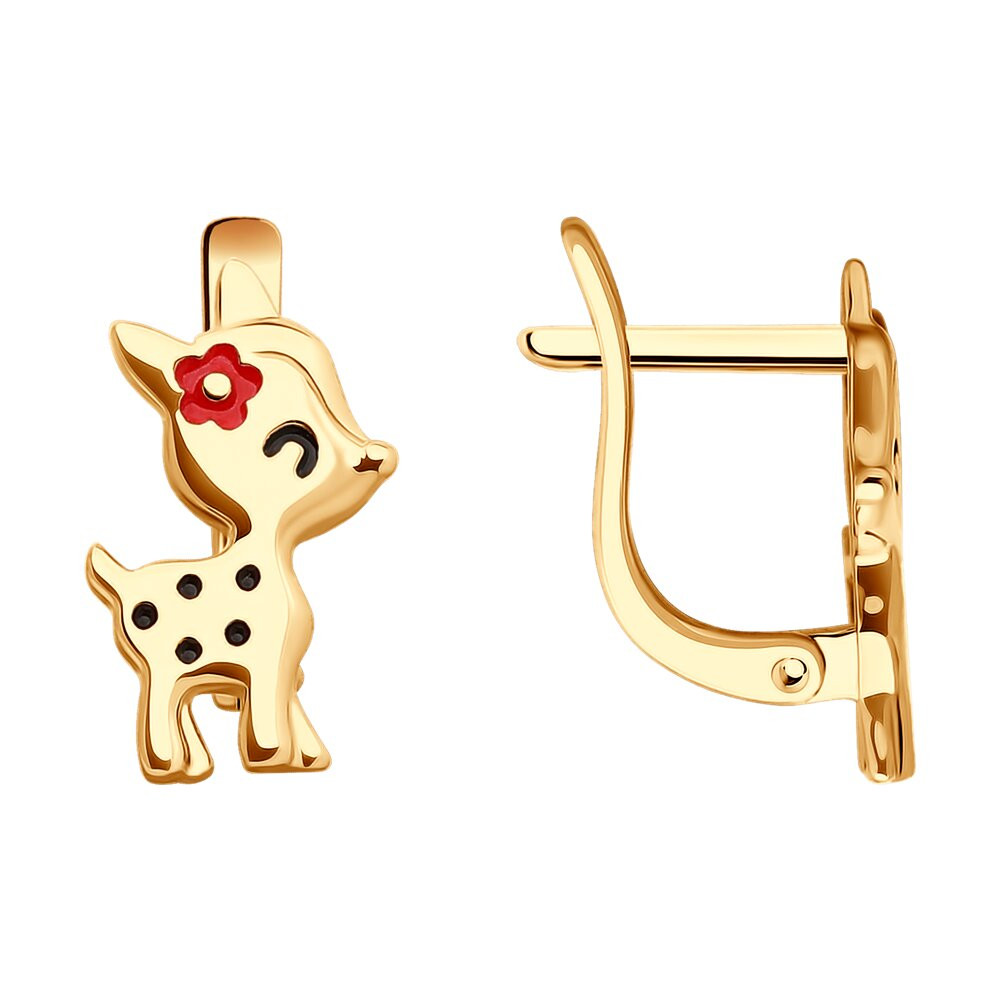 0200253 Серьги (Золото 585)