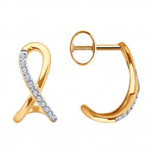 0200420 Серьги (Золото 585)