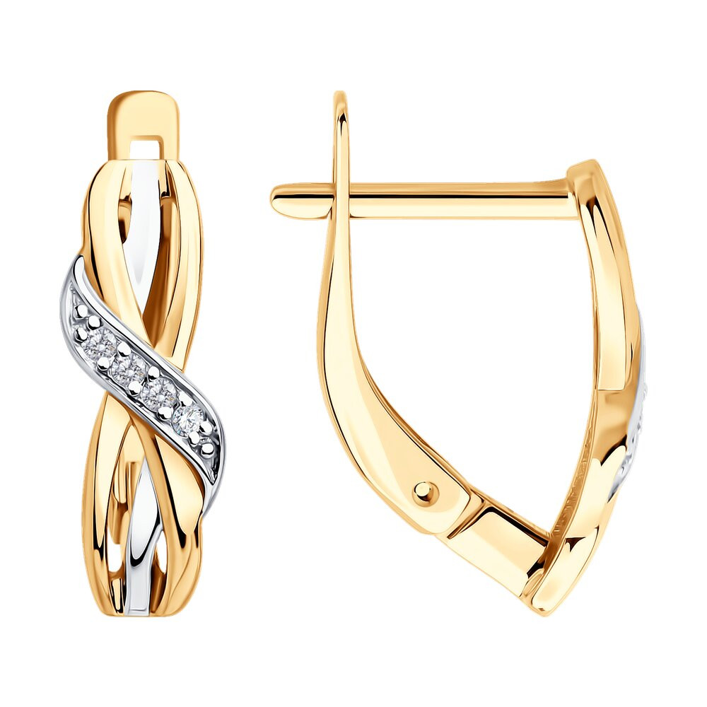 0200491 Серьги (Золото 585)