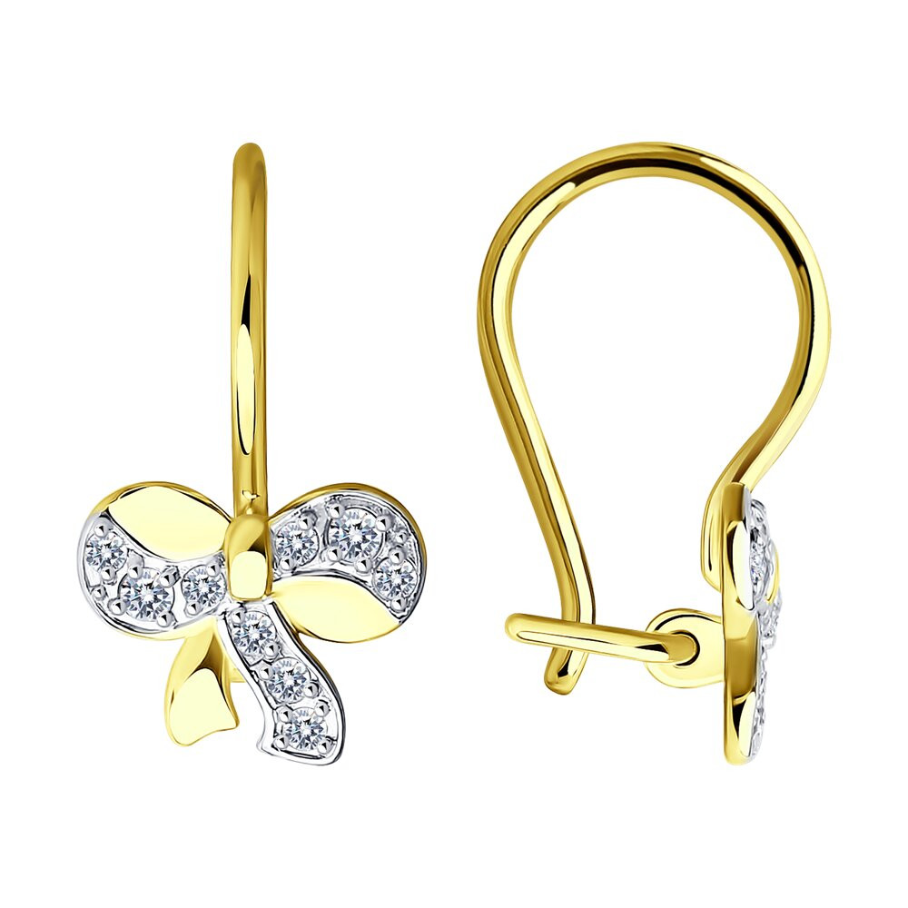 029433-2 Серьги (Золото 585)