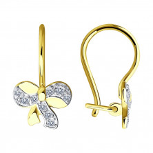 029433-2 Серьги (Золото 585)