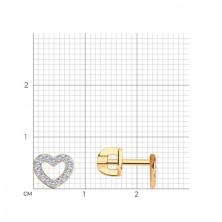 029933 Серьги (Золото 585)