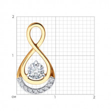 036587 Подвеска (Золото 585)