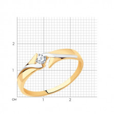 017282 Кольцо (Золото 585)