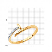 018681 Кольцо (Золото 585)