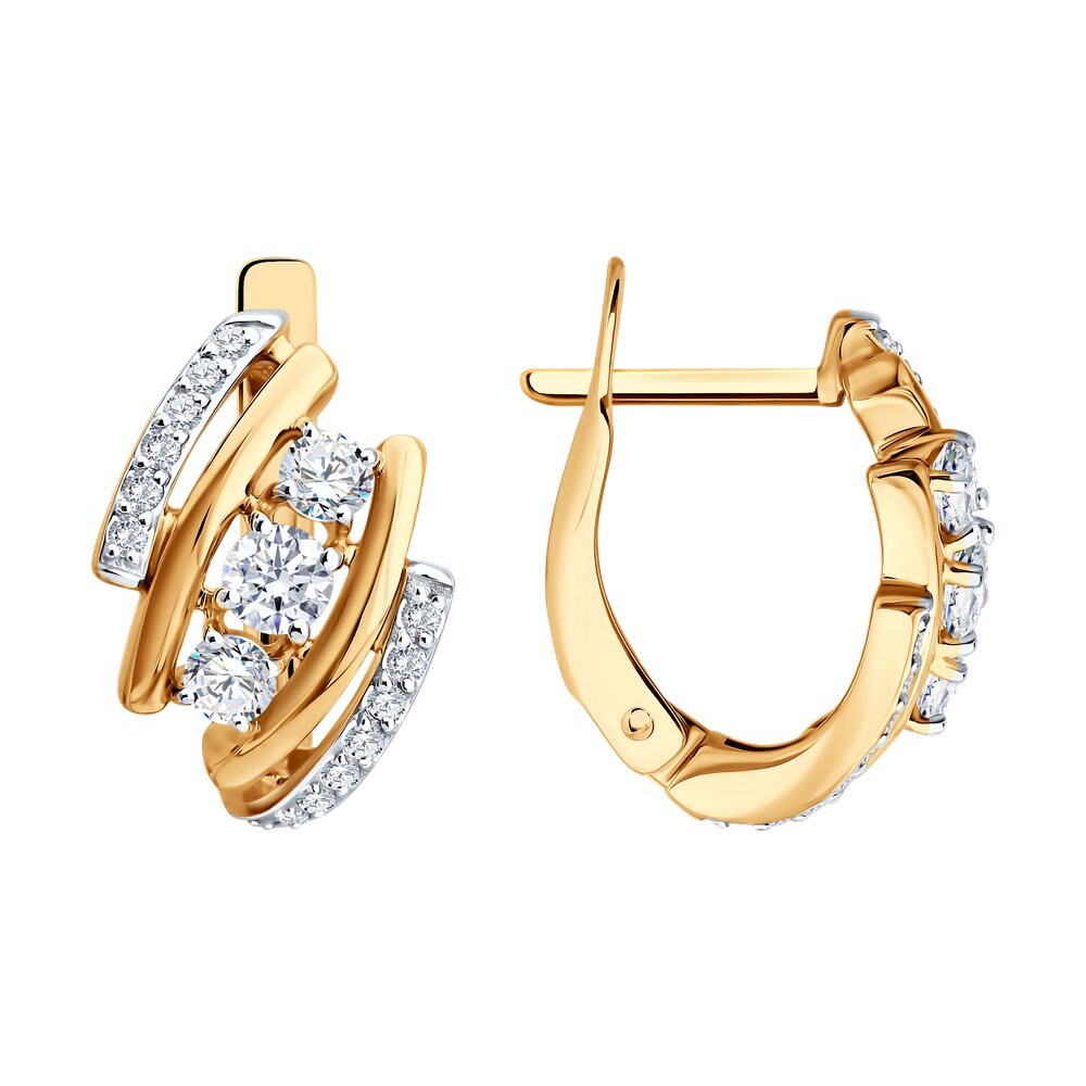 0200723 Серьги (Золото 585)