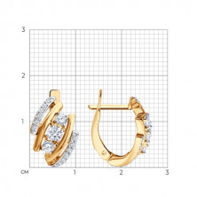 0200723 Серьги (Золото 585)