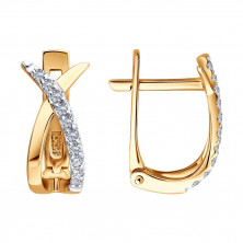 0200729 Серьги (Золото 585)