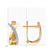 0200729 Серьги (Золото 585)
