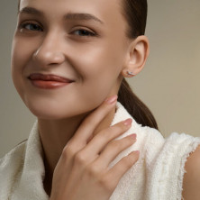 0200756-3 Серьги (Золото 585)