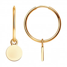 140219 Серьги (Золото 585)