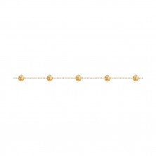 Браслет золотой пробы 585 без вставок