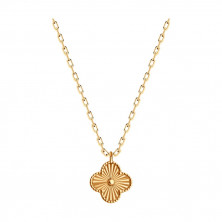 Колье золотое пробы 585 без вставок