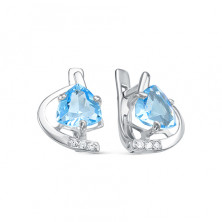 11-0225 топ Серьги (Серебро 925)