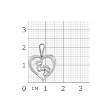 13-0321 топ Подвеска (Серебро 925)