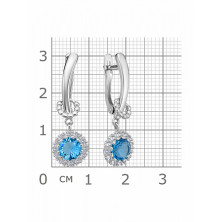 11-0732 топ Серьги (Серебро 925)