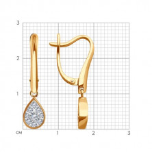 0200278 Серьги (Золото 585)