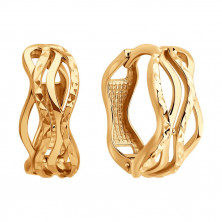 0200642 Серьги (Золото 585)