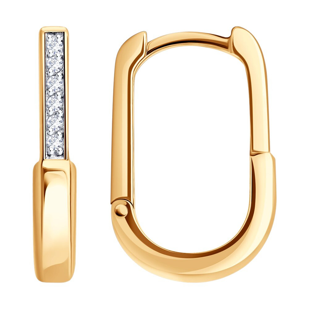 0200743 Серьги (Золото 585)