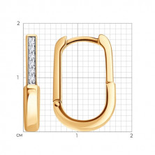 0200743 Серьги (Золото 585)