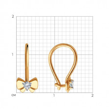 029992 Серьги (Золото 585)