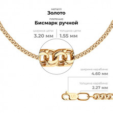 581070502 Цепь (Золото 585)