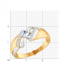 017771 Кольцо (Золото 585)