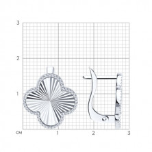 0200602-3 Серьги (Золото 585)