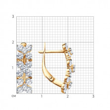 0200918 Серьги (Золото 585)