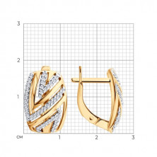 0200931 Серьги (Золото 585)