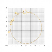 051542 Браслет (Золото 585)