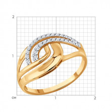 019711 Кольцо (Золото 585)