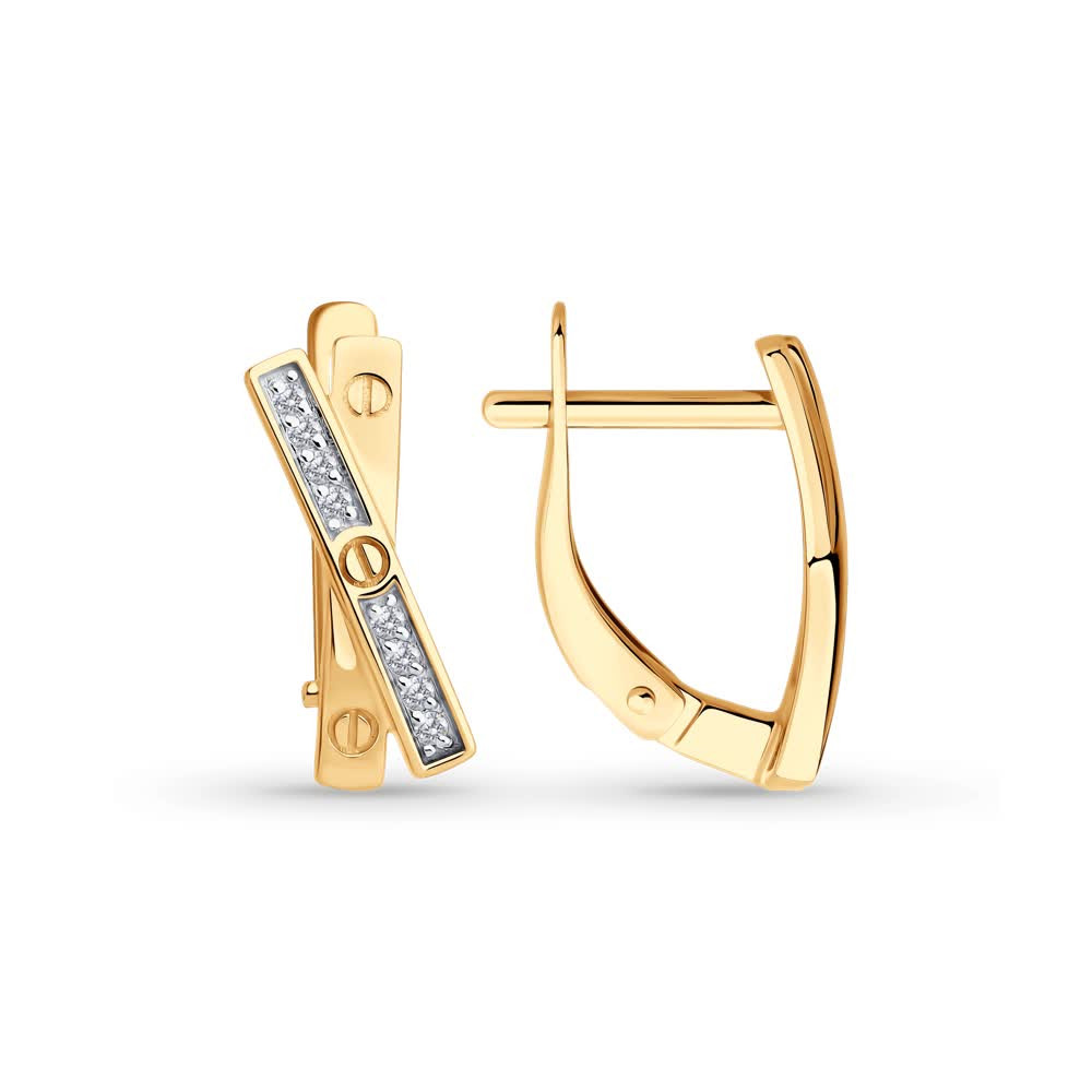 0200544 Серьги (Золото 585)