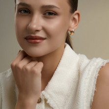 0200755 Серьги (Золото 585)