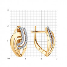 0200778 Серьги (Золото 585)