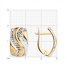 027094 Серьги (Золото 585)