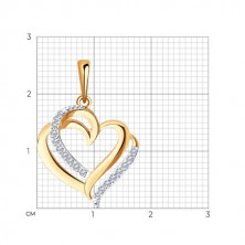 035083 Подвеска (Золото 585)