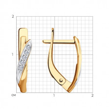 0200168 Серьги (Золото 585)