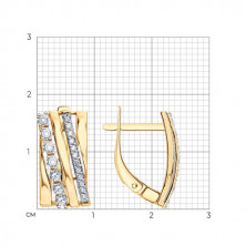 0200799 Серьги (Золото 585)