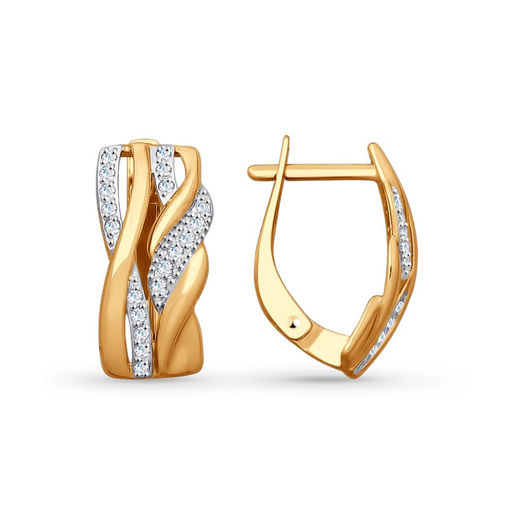 028002 Серьги (Золото 585)